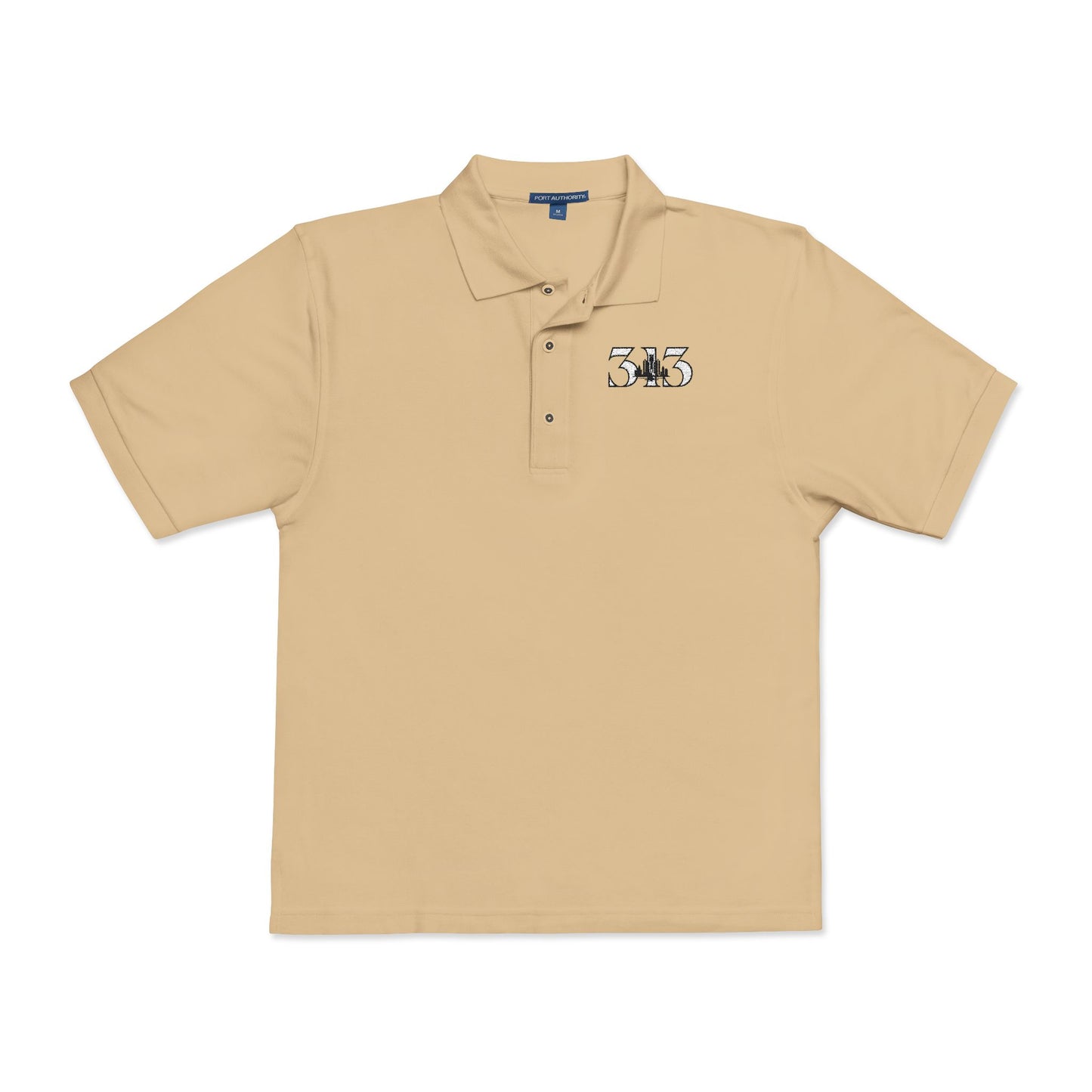 313 Skyline Embroidered Polo Shirt