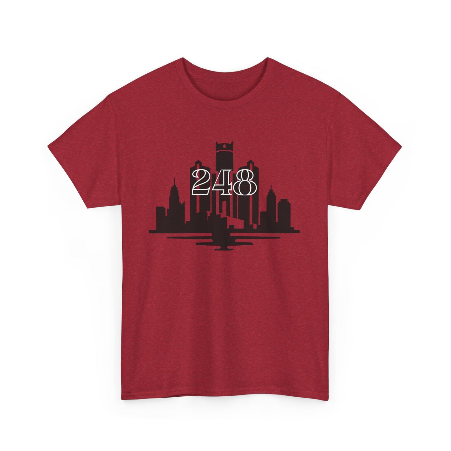 Detroit Skyline 248  Tee