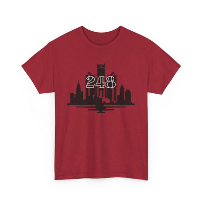 Detroit Skyline 248  Tee