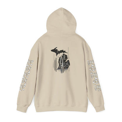 248 Skyline w Mi. Art Hoodie Sweatshirt