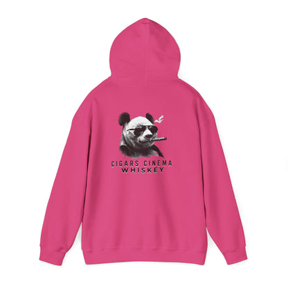 Cigars Cinema Hoodie, Cozy Unisex Sweatshirt for Film Lovers, Gift for Whiskey Enthusiasts, Perfect for Movie Nights, Holiday Apparel