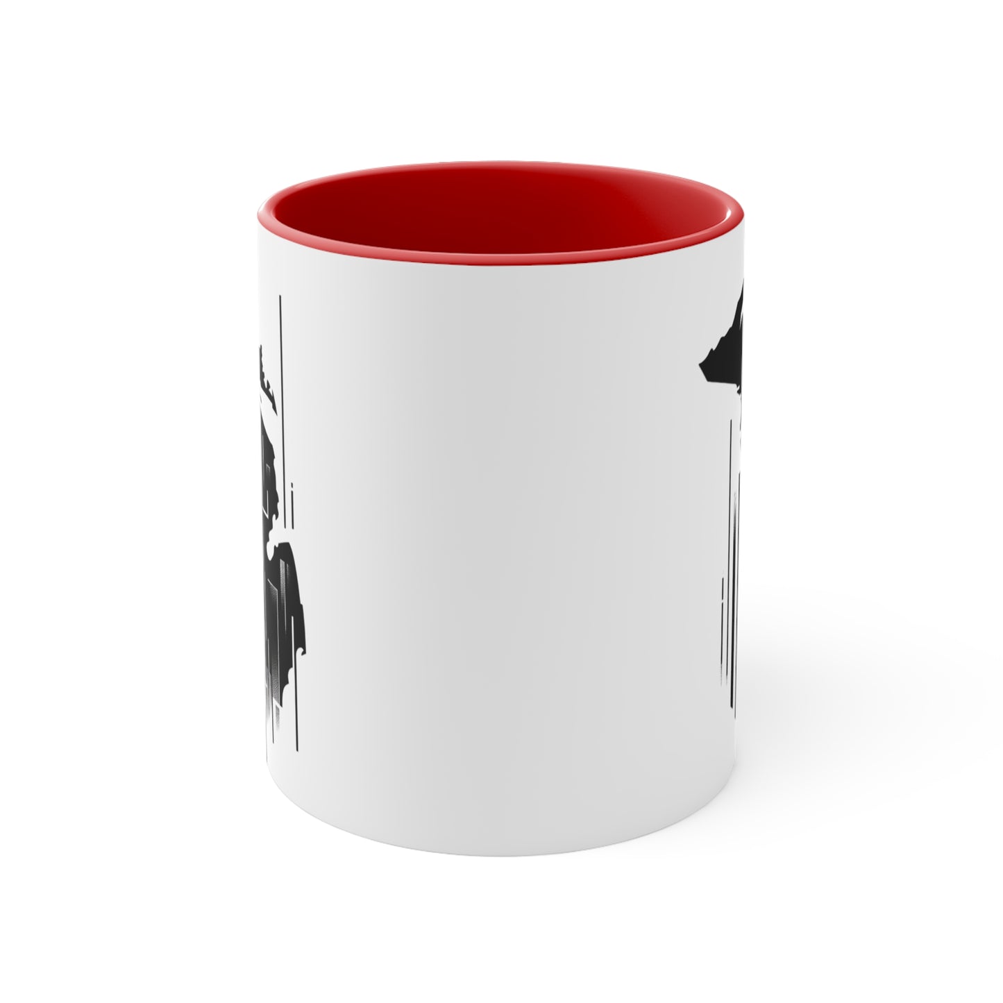 Mi-Mug  Colorful Accent Mug - 11oz Coffee Cup for Nature Lovers