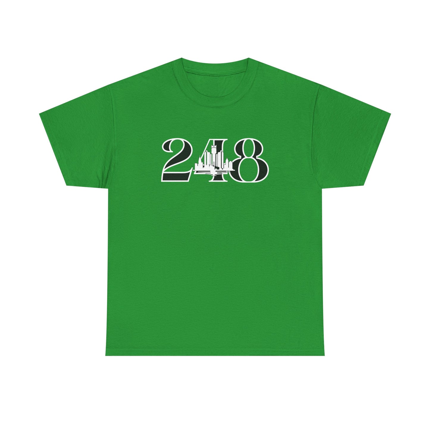 248 Skyline  (White Print)  Unisex Tee