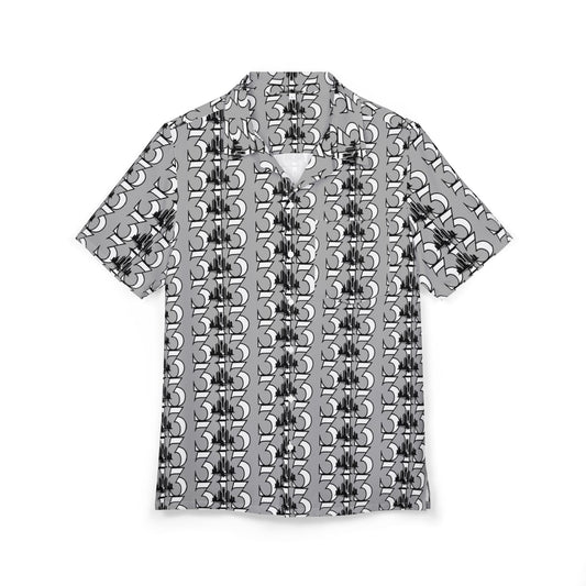 313 Skyline Hawaiian Button-Down Shirt (AOP)
