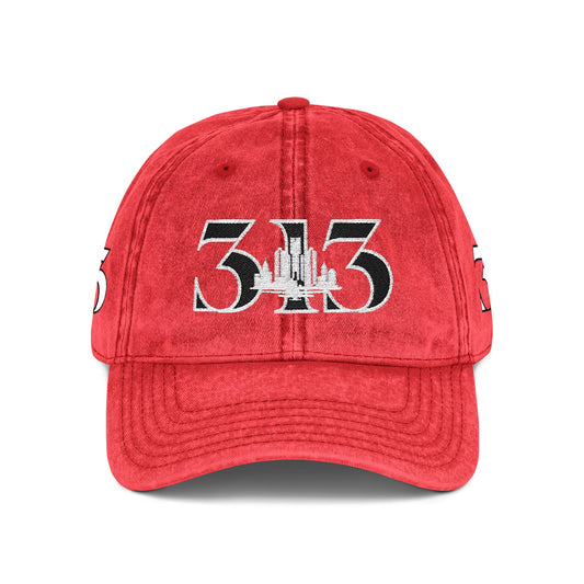 313 Skyline Vintage Embroidered Cap