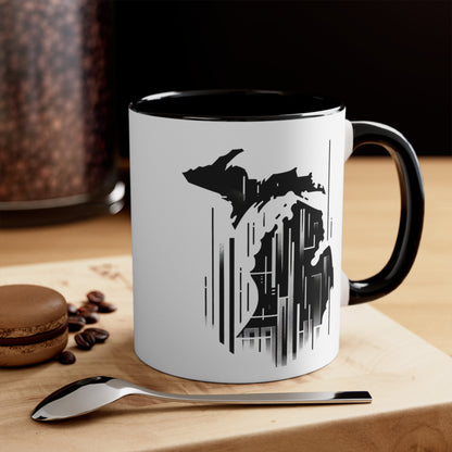 Mi-Mug  Colorful Accent Mug - 11oz Coffee Cup for Nature Lovers