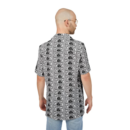 313 Skyline Hawaiian Button-Down Shirt (AOP)