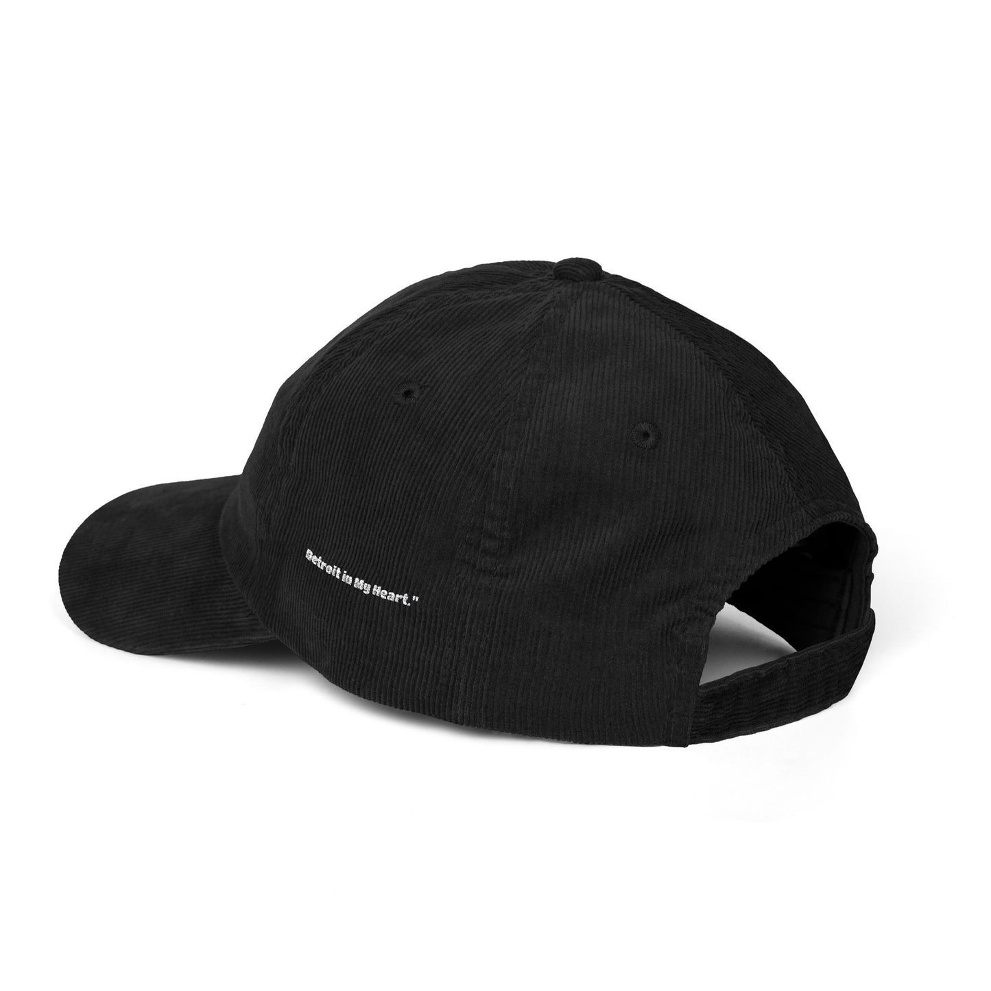 D-Hard 313  (White Print)  Hustle in my veins  Vintage Cap Embroidery