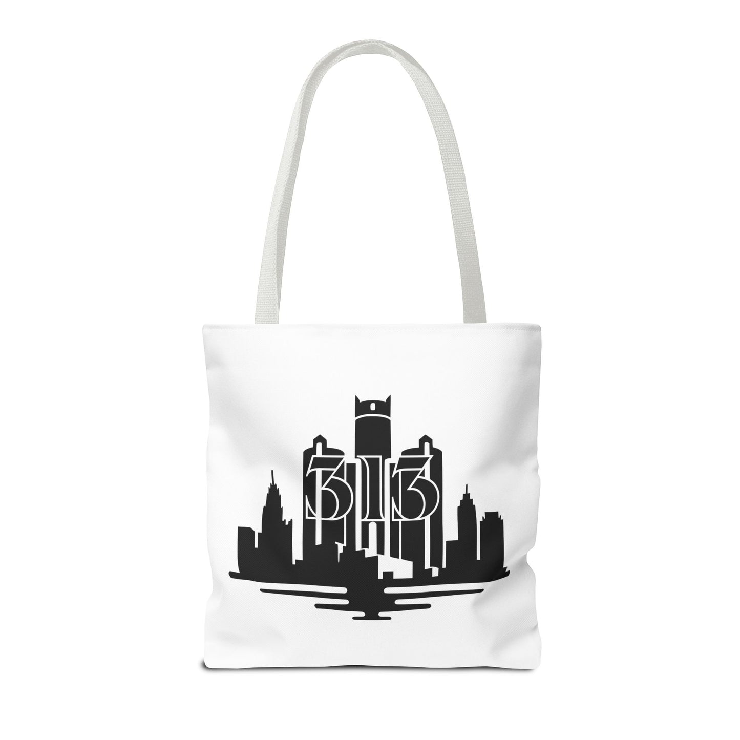 Detroit Skyline 313 - Tote