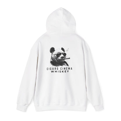Cigars Cinema Hoodie, Cozy Unisex Sweatshirt for Film Lovers, Gift for Whiskey Enthusiasts, Perfect for Movie Nights, Holiday Apparel