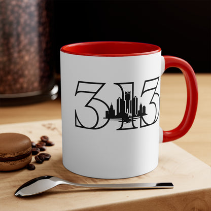 313  Skyline  - Colorful Accent 11oz Mug