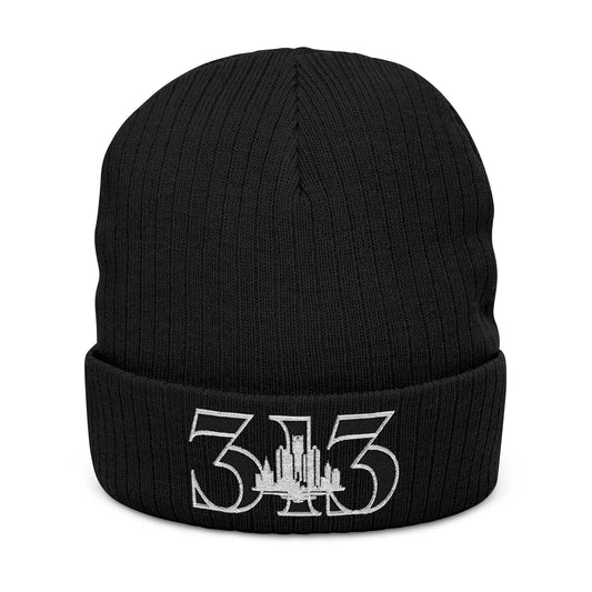 313 Skyline Beanie  Embroidered