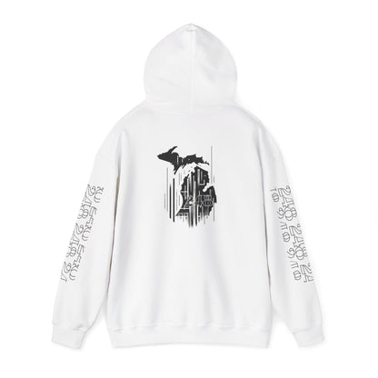 248 Skyline w Mi. Art Hoodie Sweatshirt