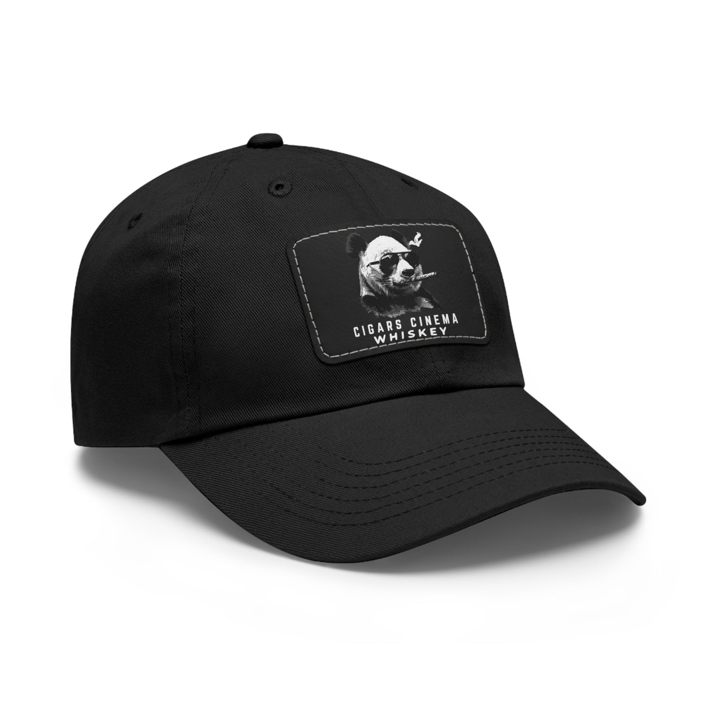Clyde Leather Patch (Rectangle) Dad Hat