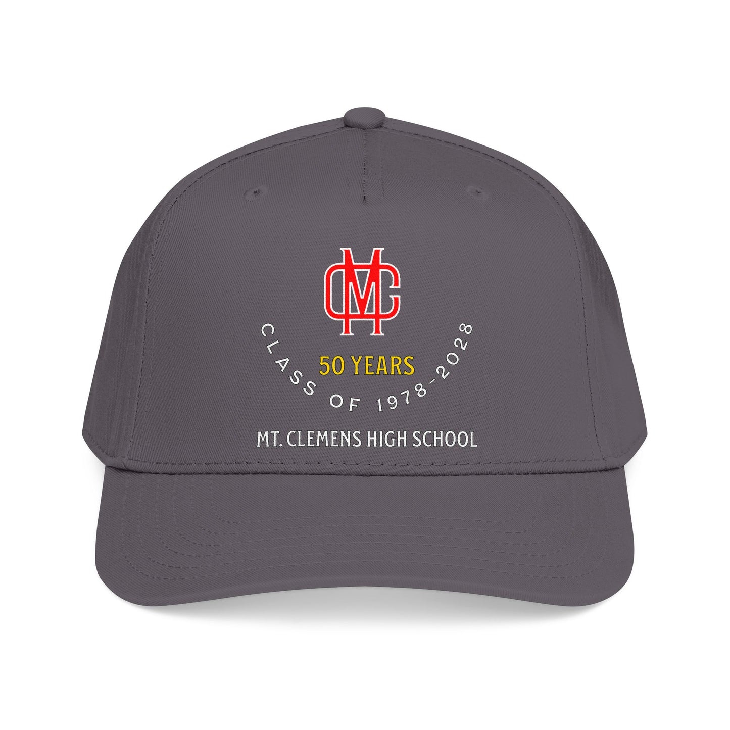 50 Years Anniversary Mid-Profile Baseball Cap — Retro MC Logo Snapback